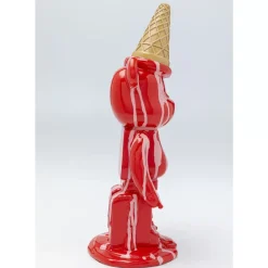 Hot Deko Figur Gelato Bear Rot 40Cm Deko & Geschenkartikel