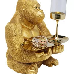 New Deko Figur Gorilla Butler Deko & Geschenkartikel