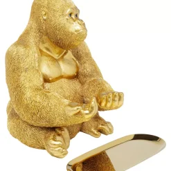 New Deko Figur Gorilla Butler Deko & Geschenkartikel