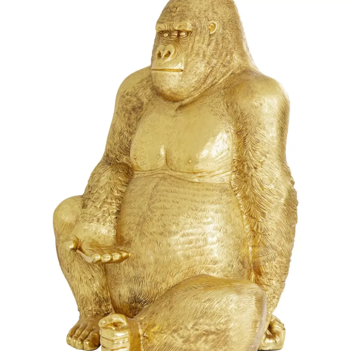 Clearance Deko Figur Gorilla Gold Xxl 249 Deko & Geschenkartikel