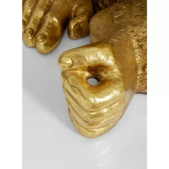 Clearance Deko Figur Gorilla Gold Xxl 249 Deko & Geschenkartikel