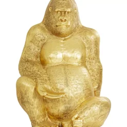 Outlet Deko Figur Gorilla Gold Xl 180 Deko & Geschenkartikel