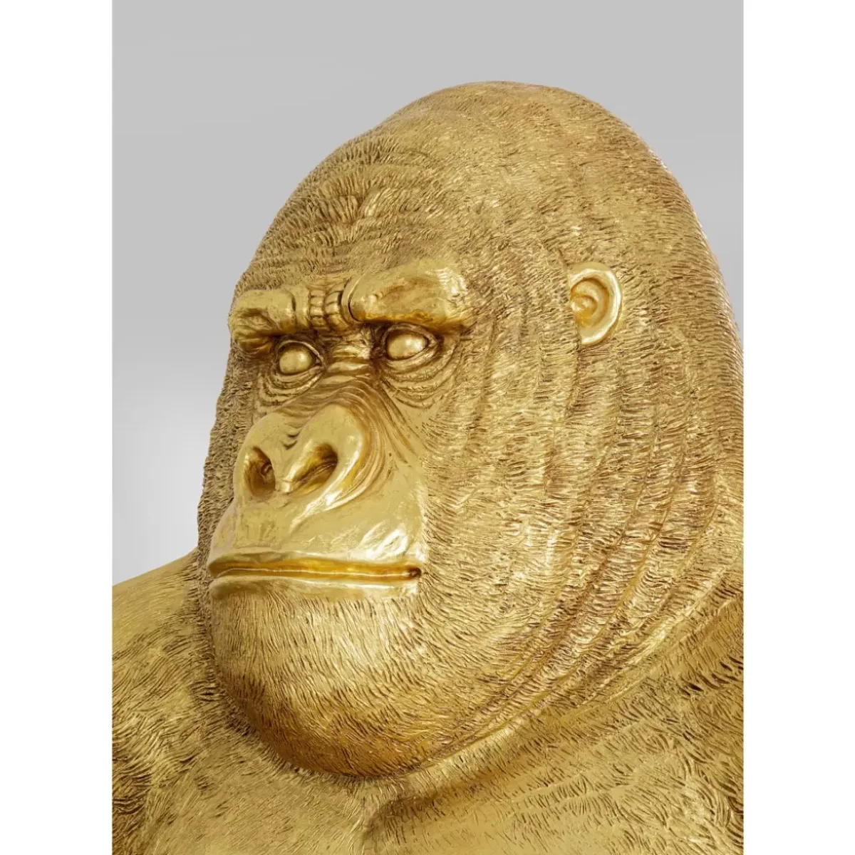 Outlet Deko Figur Gorilla Gold Xl 180 Deko & Geschenkartikel