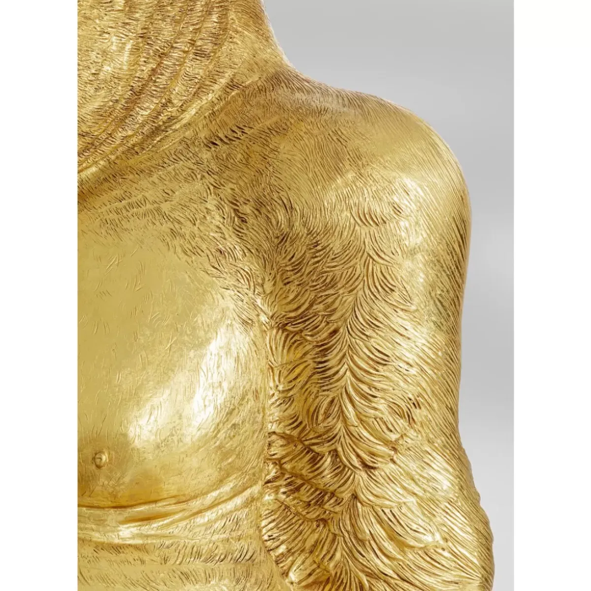 Outlet Deko Figur Gorilla Gold Xl 180 Deko & Geschenkartikel