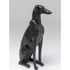 Sale Deko Figur Greyhound Bruno Schwarz Matt 80Cm Deko & Geschenkartikel