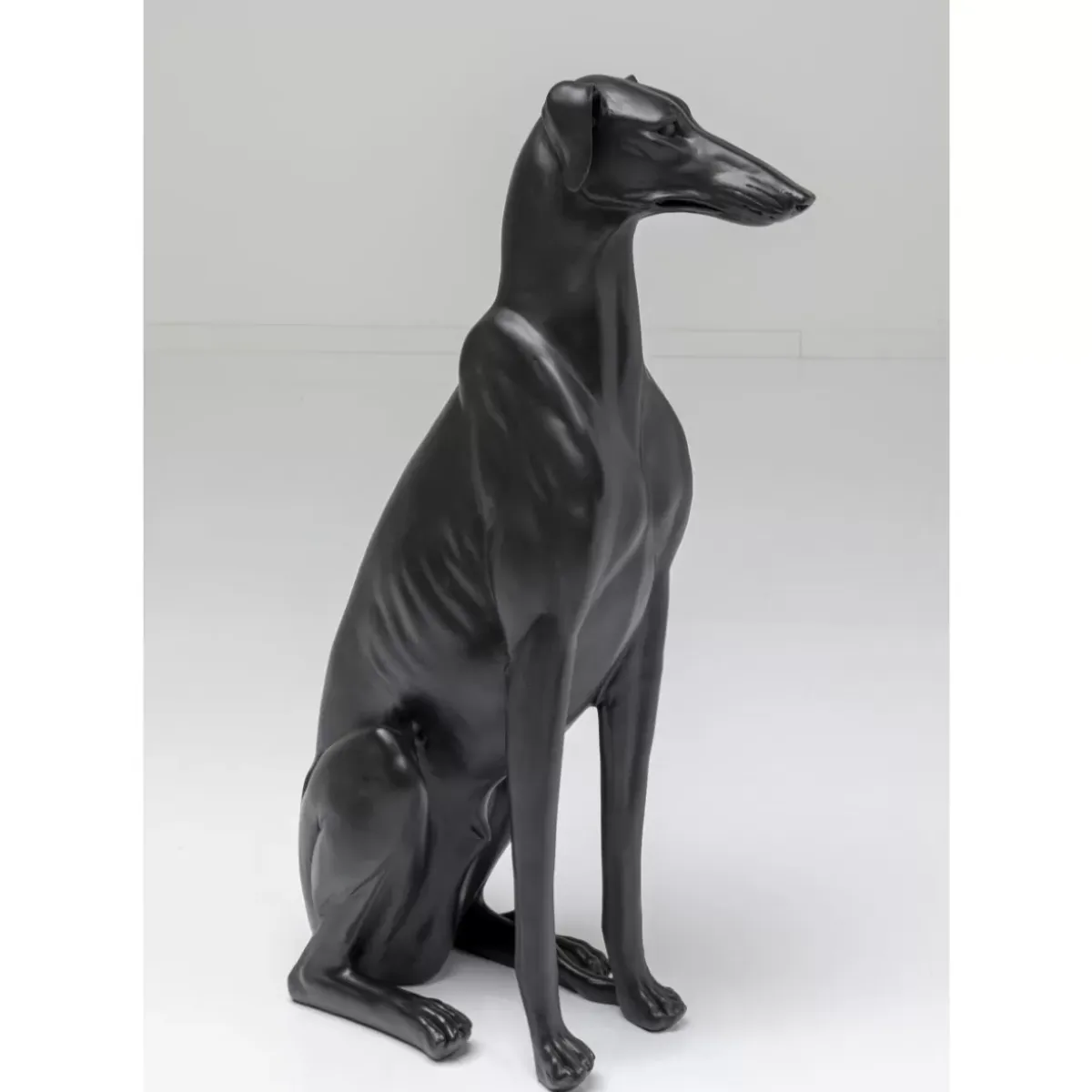 Sale Deko Figur Greyhound Bruno Schwarz Matt 80Cm Deko & Geschenkartikel