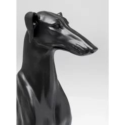 Sale Deko Figur Greyhound Bruno Schwarz Matt 80Cm Deko & Geschenkartikel