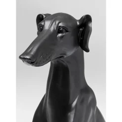 Sale Deko Figur Greyhound Bruno Schwarz Matt 80Cm Deko & Geschenkartikel