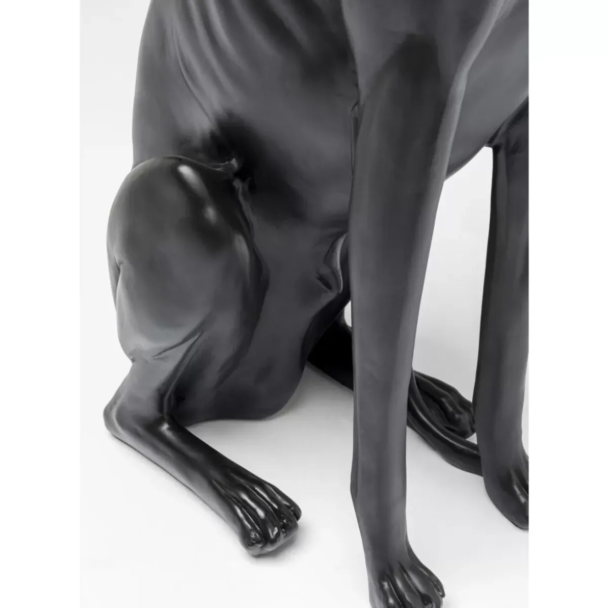 Sale Deko Figur Greyhound Bruno Schwarz Matt 80Cm Deko & Geschenkartikel