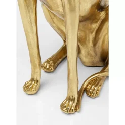 Deko Figur Greyhound Bruno Gold 80Cm Deko & Geschenkartikel