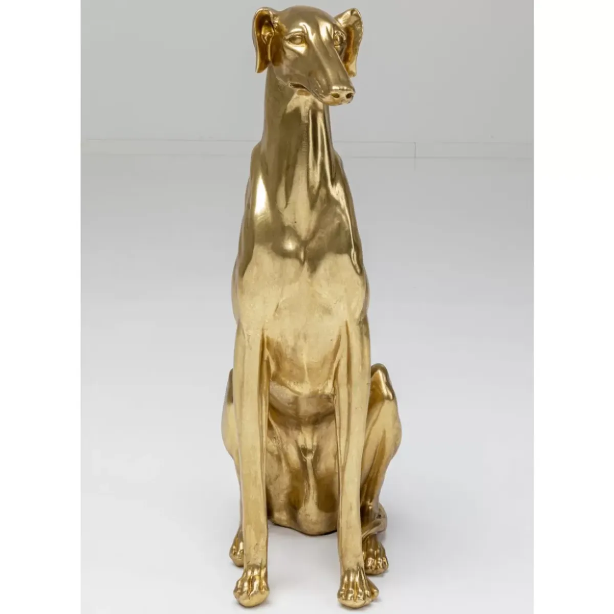Deko Figur Greyhound Bruno Gold 80Cm Deko & Geschenkartikel