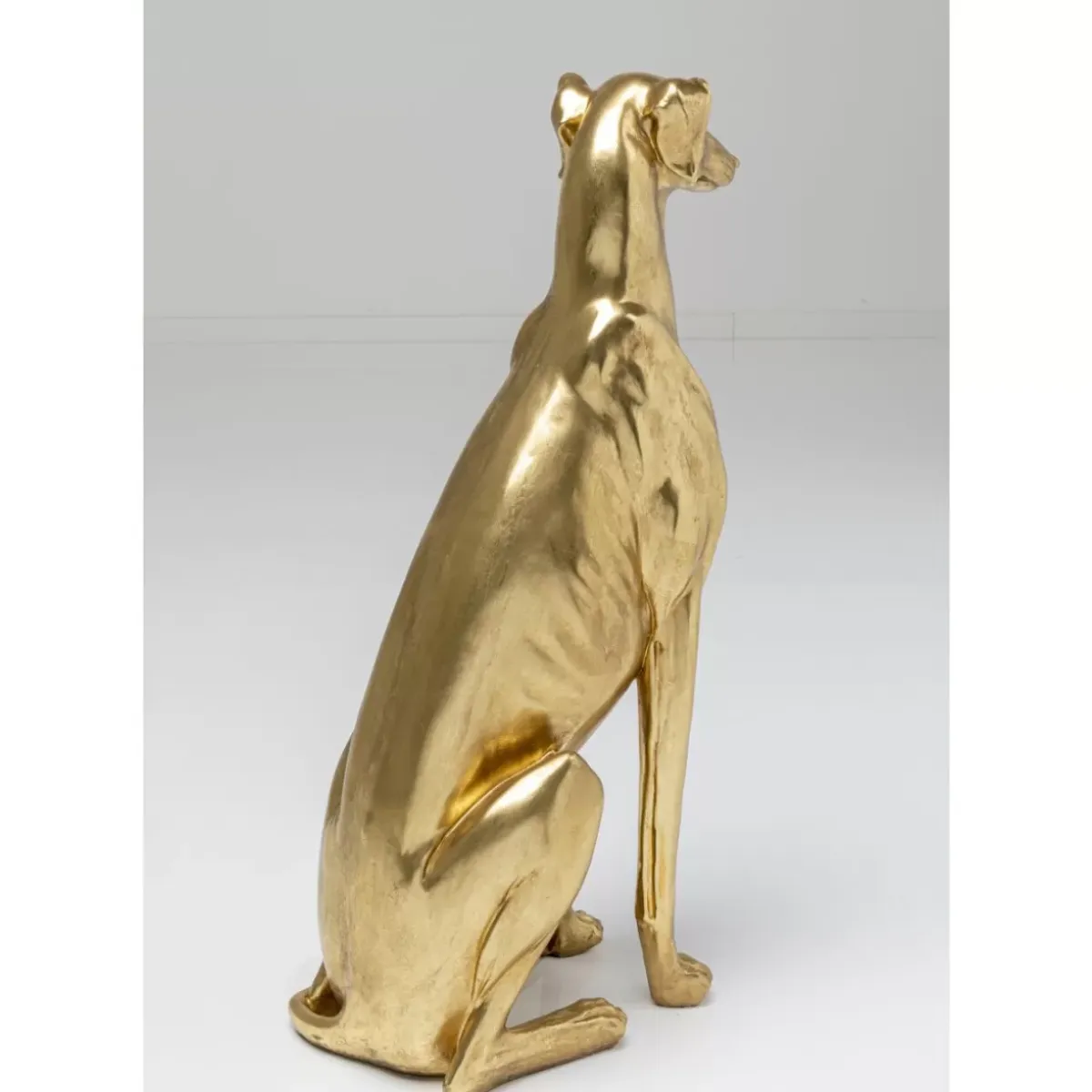 Deko Figur Greyhound Bruno Gold 80Cm Deko & Geschenkartikel