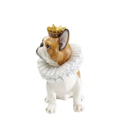 Best Deko Figur King Dog Braun 29Cm Deko & Geschenkartikel