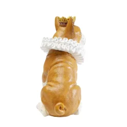 Best Deko Figur King Dog Braun 29Cm Deko & Geschenkartikel