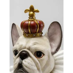 Best Deko Figur King Dog Weis 33Cm Deko & Geschenkartikel