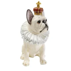 Best Deko Figur King Dog Weis 33Cm Deko & Geschenkartikel