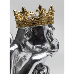 Outlet Deko Figur King Lui Silber 35 Deko & Geschenkartikel