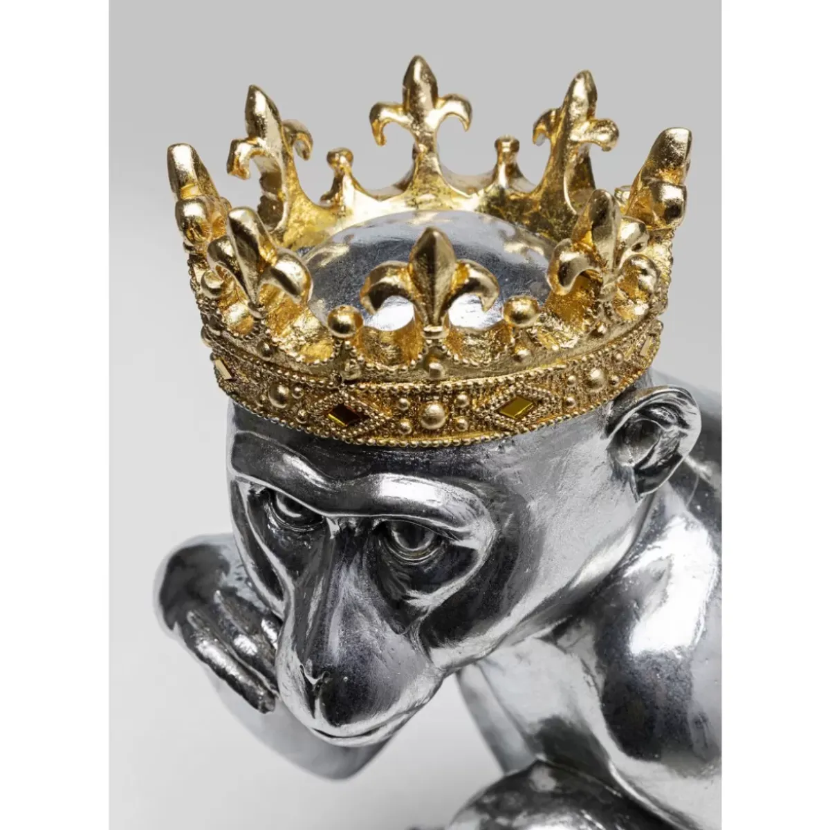 Outlet Deko Figur King Lui Silber 35 Deko & Geschenkartikel