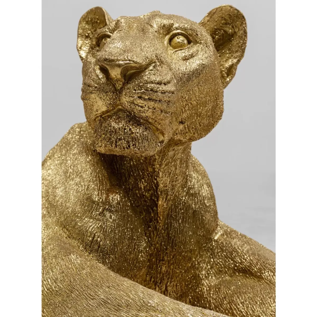 Outlet Deko Figur Lion Gold 80Cm Deko & Geschenkartikel