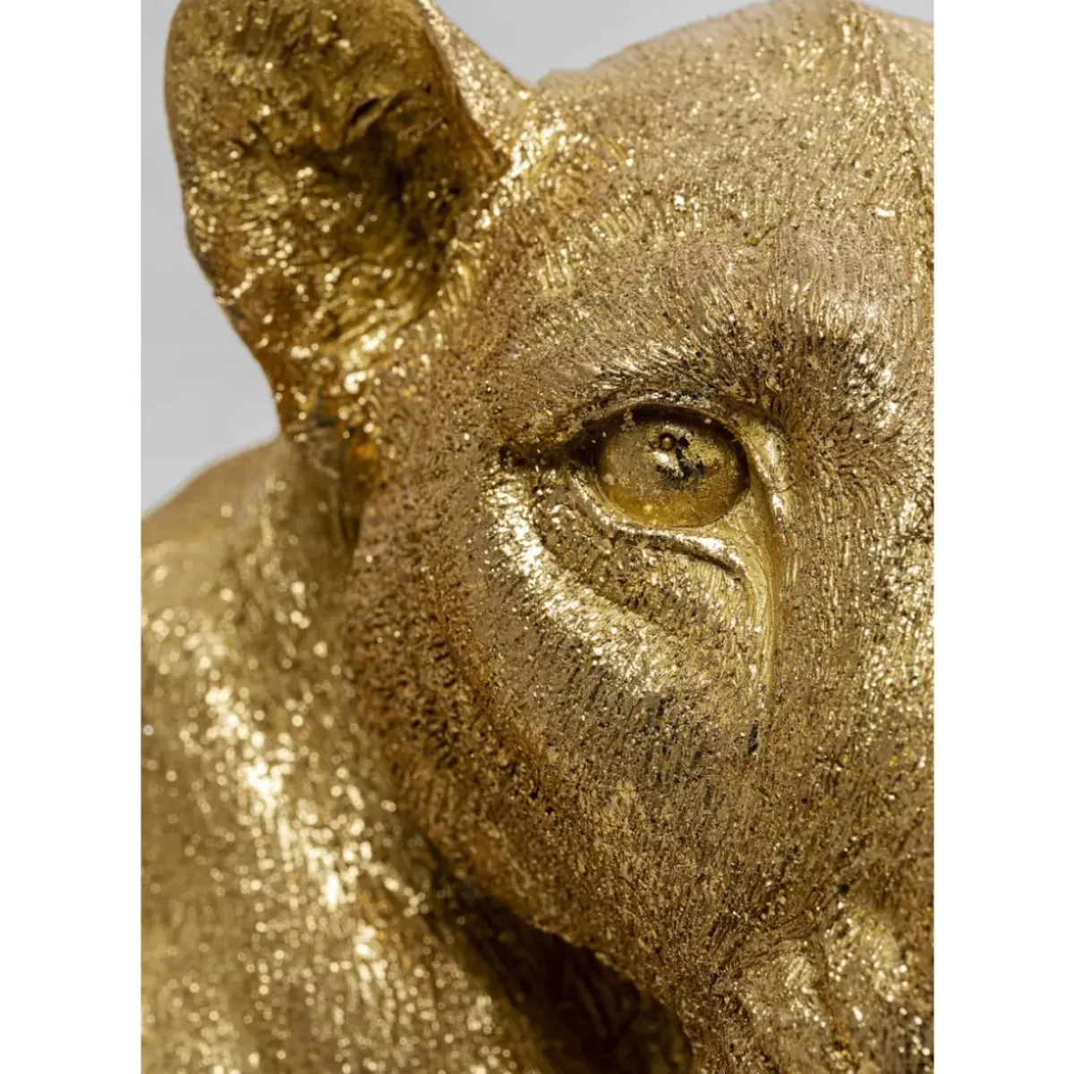 Outlet Deko Figur Lion Gold 80Cm Deko & Geschenkartikel