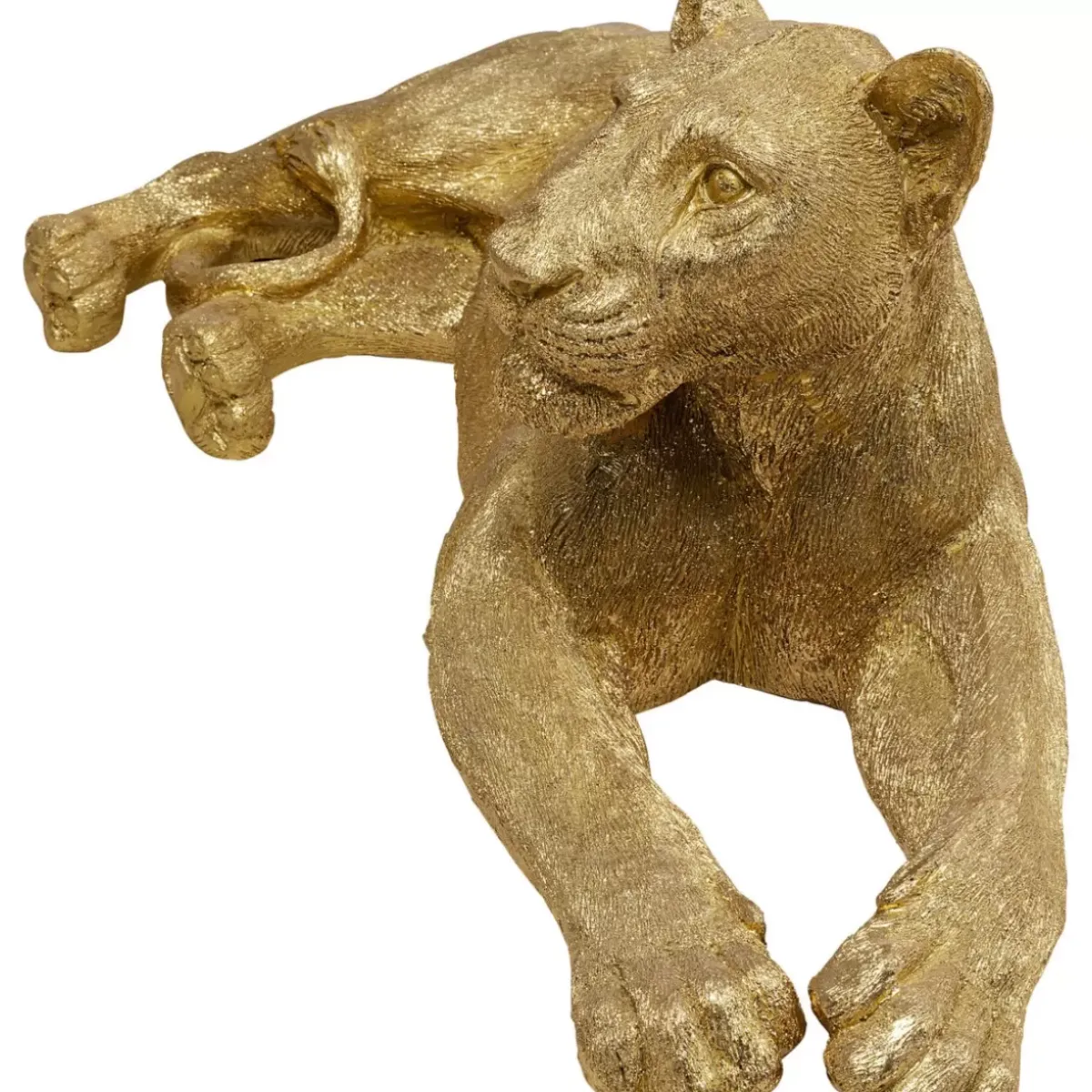 Outlet Deko Figur Lion Gold 80Cm Deko & Geschenkartikel