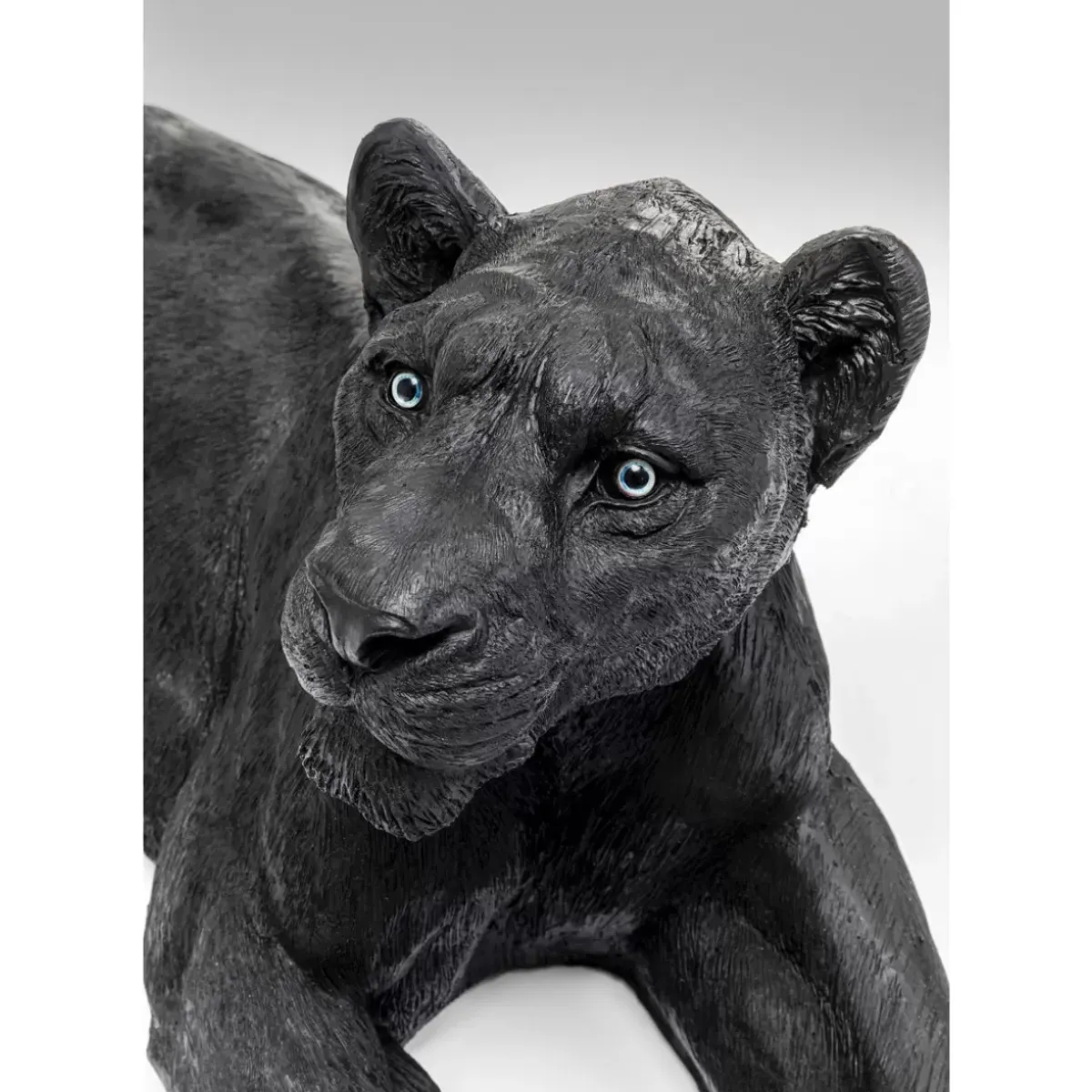 Discount Deko Figur Lion Schwarz Deko & Geschenkartikel