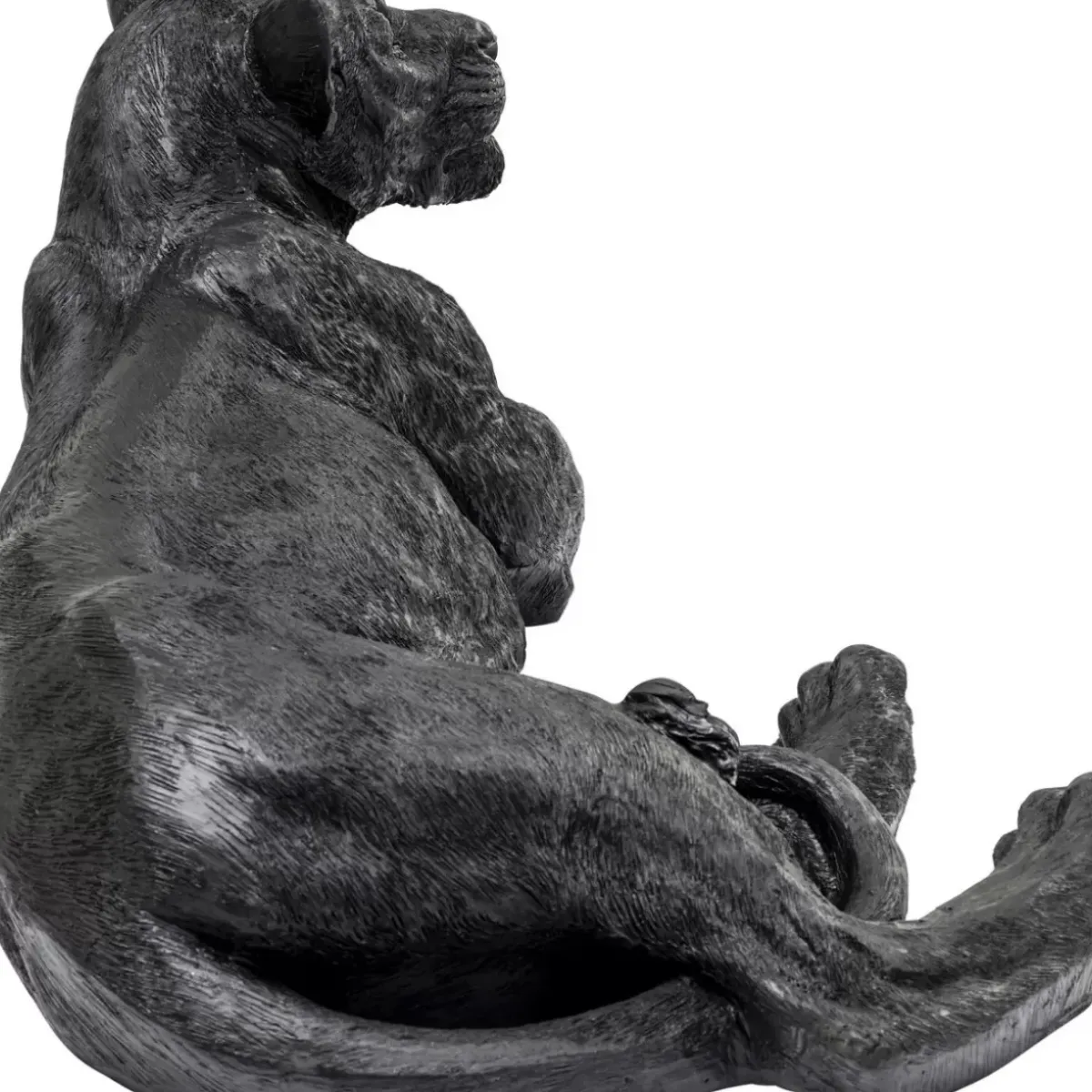 Discount Deko Figur Lion Schwarz Deko & Geschenkartikel