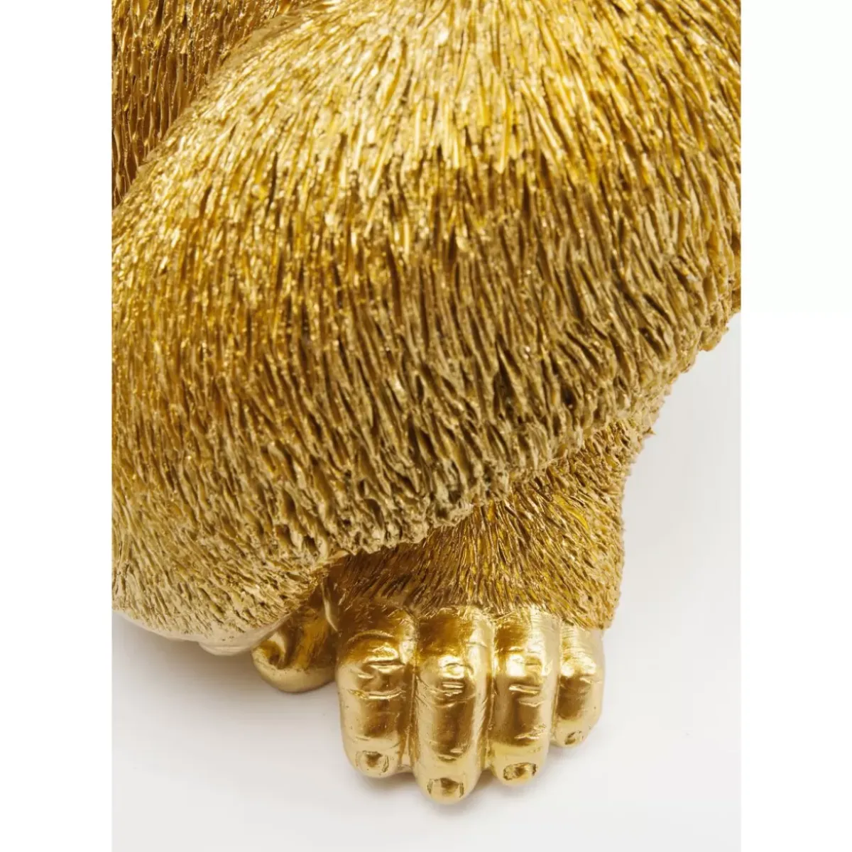 Discount Deko Figur Monkey Gorilla Side Medium Gold Deko & Geschenkartikel