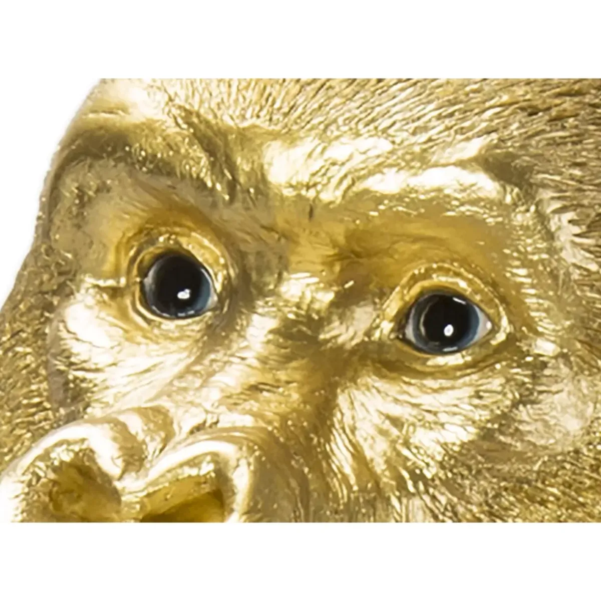 Deko Figur Monkey Gorilla Side Xl Gold Deko & Geschenkartikel