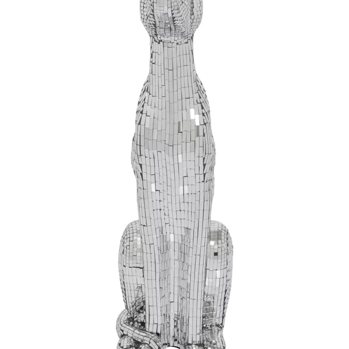 New Deko Figur Mosaic Sitting Dog 78Cm Deko & Geschenkartikel