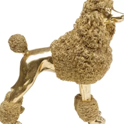Sale Deko Figur Mrs Poodle Gold 34Cm Deko & Geschenkartikel