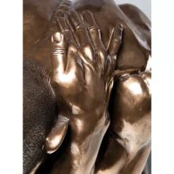Online Deko Figur Nude Man Hug Bronze 54Cm Deko & Geschenkartikel