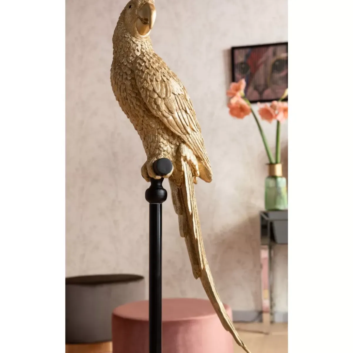 Clearance Deko Figur Parrot Gold Deko & Geschenkartikel
