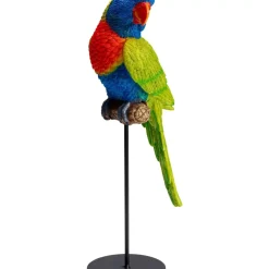 New Deko Figur Parrot Grun 36Cm Deko & Geschenkartikel