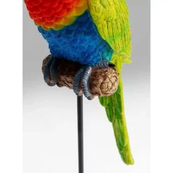New Deko Figur Parrot Grun 36Cm Deko & Geschenkartikel
