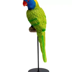 New Deko Figur Parrot Grun 36Cm Deko & Geschenkartikel