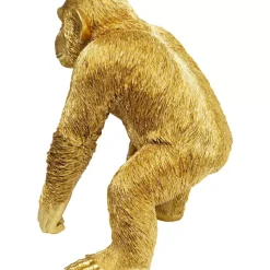 Best Deko Figur Playing Ape Gold 50 Deko & Geschenkartikel