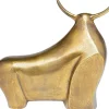 Online Deko Figur Proud Bull Brass 51Cm Deko & Geschenkartikel