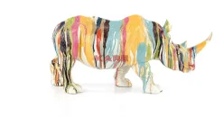 Online Deko Figur Rhino Colore 26Cm Deko & Geschenkartikel