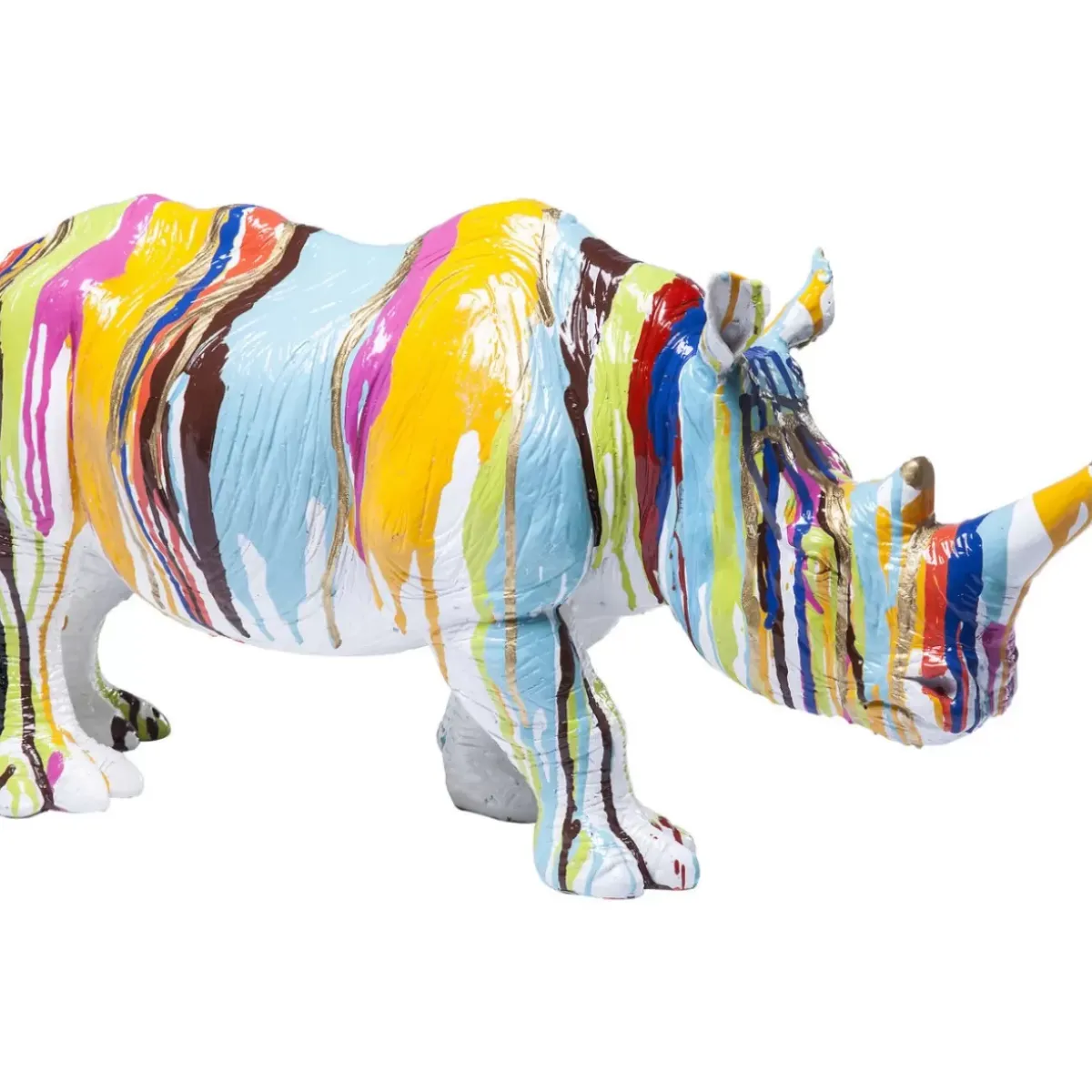 Online Deko Figur Rhino Colore 26Cm Deko & Geschenkartikel