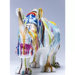 Online Deko Figur Rhino Colore 26Cm Deko & Geschenkartikel