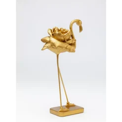 Outlet Deko Figur Rose Flamingo Gold 42Cm Deko & Geschenkartikel