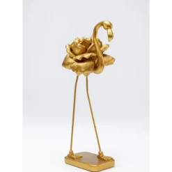 Outlet Deko Figur Rose Flamingo Gold 42Cm Deko & Geschenkartikel