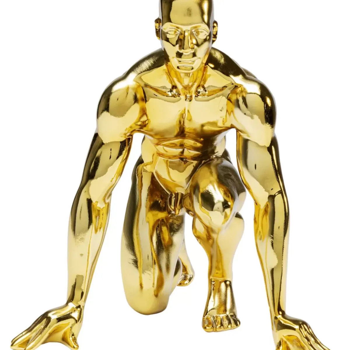New Deko Figur Runner Gold 25Cm Deko & Geschenkartikel