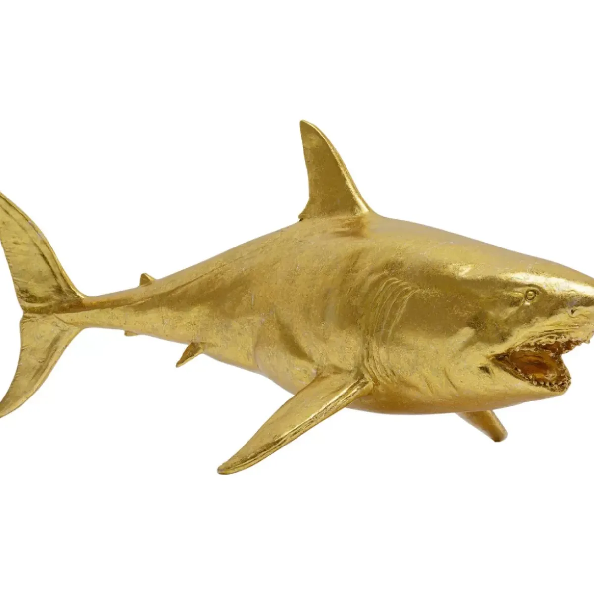 Clearance Deko Figur Shark Henry Gold 106Cm Deko & Geschenkartikel