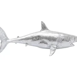 Clearance Deko Figur Shark Henry Silber 106Cm Deko & Geschenkartikel