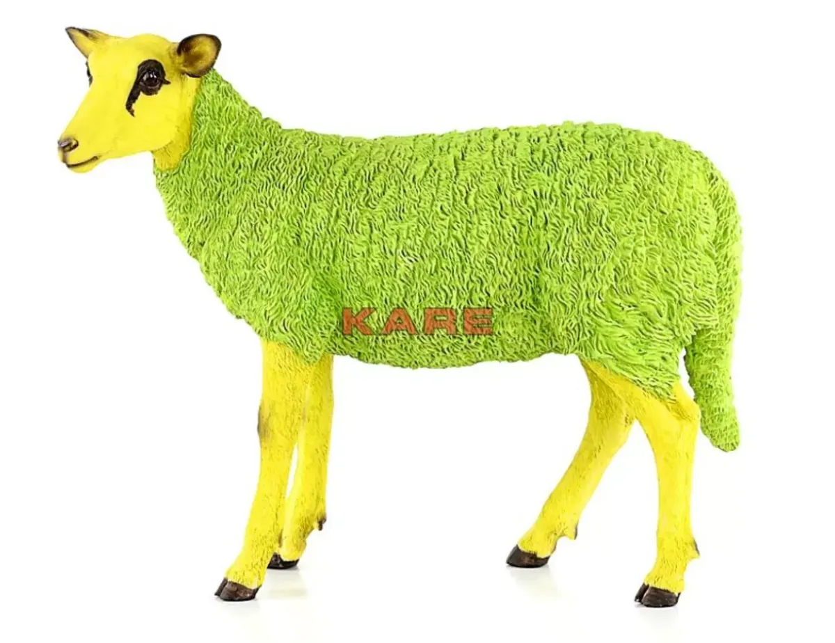 Deko Figur Sheep Colore Green Deko & Geschenkartikel