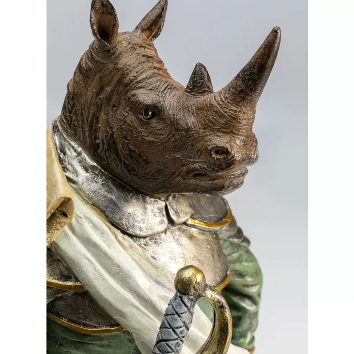 Sale Deko Figur Sir Rhino Standing Deko & Geschenkartikel
