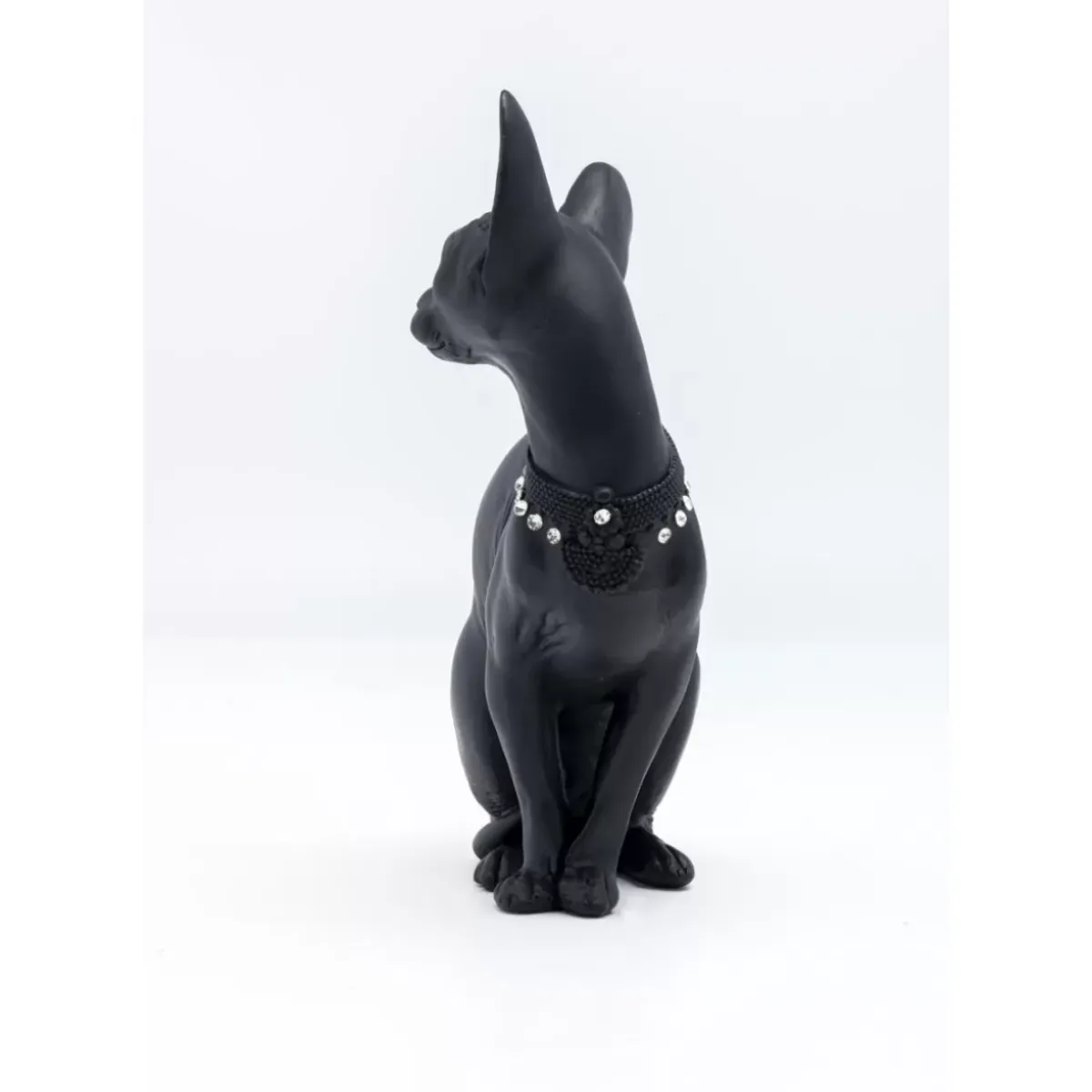 Deko Figur Sitting Cat Audrey Schwarz 27Cm Deko & Geschenkartikel