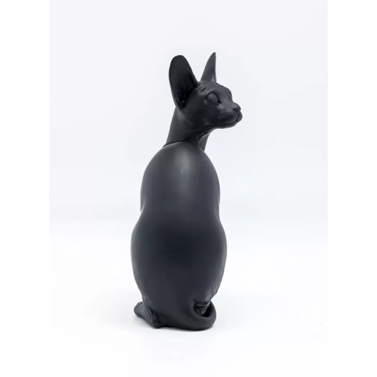 Deko Figur Sitting Cat Audrey Schwarz 27Cm Deko & Geschenkartikel